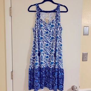 Tommy Bahama NWT Size XL/TG Blue Print Coverup